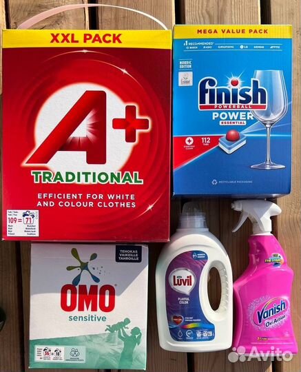 Бытовая химия из Финляндии Fairy Finish Lenor итд