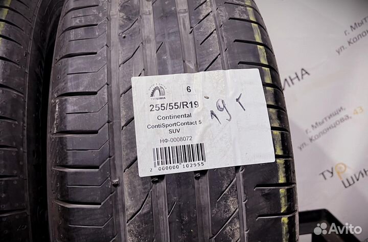 Continental ContiSportContact 5 SUV 255/55 R19 94Y