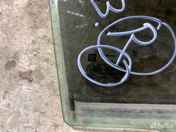 Стекло двери заднее правое Opel Insignia A 2013