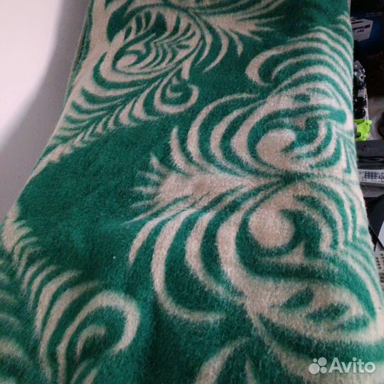 4 Одеяла покрывало (зел. дет. #2бол.байка.шерсть)