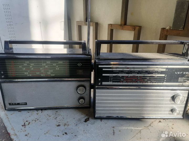 Радиоприемники вэф 201, 202