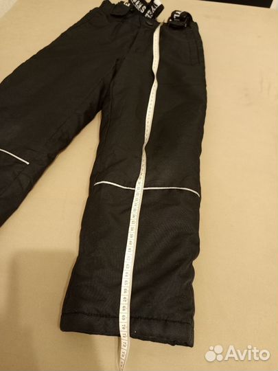 Зимние штаны на мальчика р. 116