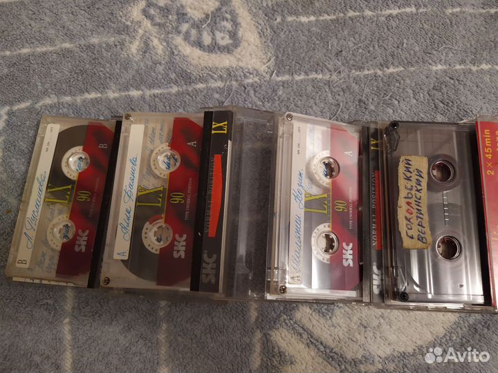 Аудиокассеты с записью