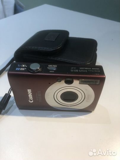 Компактный фотоаппарат canon ixus 80 is