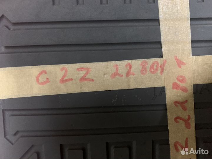 Jaguar XF Коврики резиновые задние