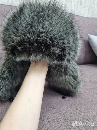 Шапка ушанка мужская