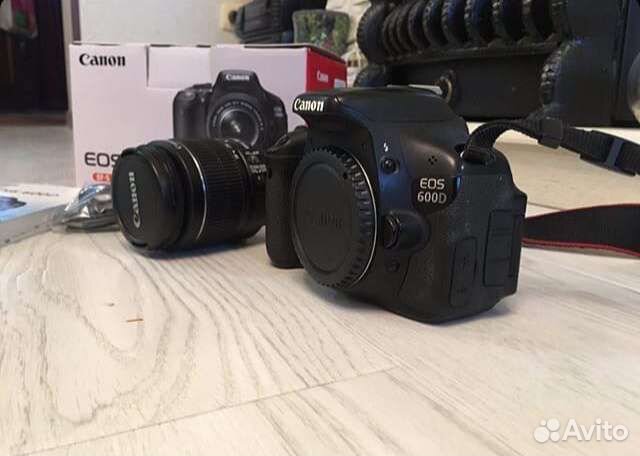 Зеркальный фотоаппарат canon 600d