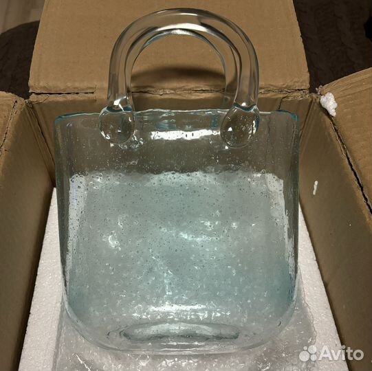 Ваза сумка 27 см