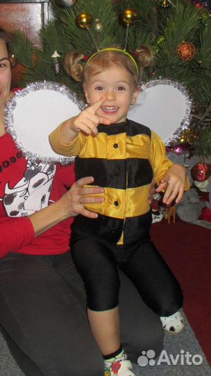 Костюм пчелки для девочки 3 года