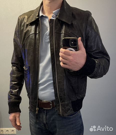 Кожаная куртка