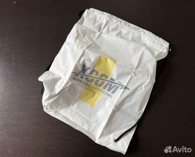 Диск Фрисби Летающая тарелка XCom белая