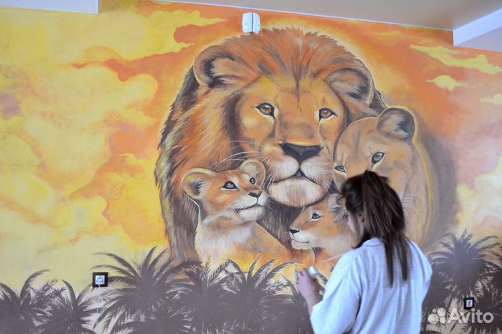 Роспись стен