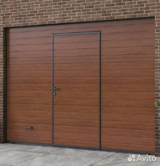 Секционные ворота