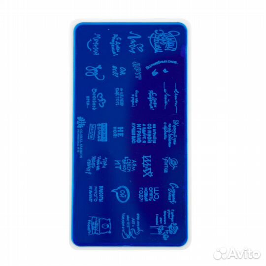 Диск для стемпинга Global Fashion #-94