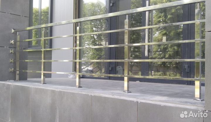 Перила из нержавеющей стали