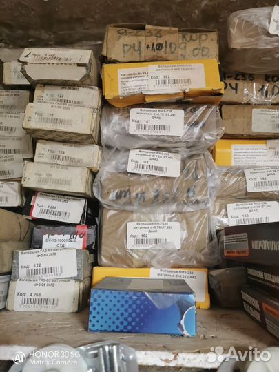 Вкладыши коренные шатунные Газ ЗИЛ