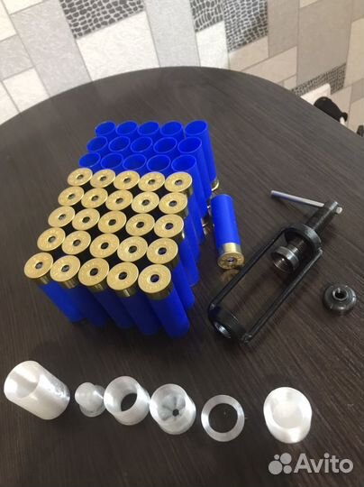 Закатка для патронов, прессы и гильзы (набор)