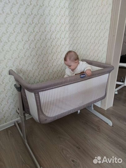 Приставная колыбель Chicco Next2Me Air