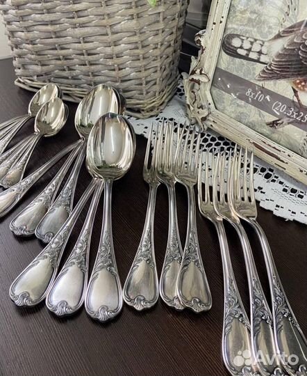 Антикварные столовые приборы Франция