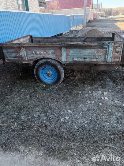 Прицеп одноосный самодельный