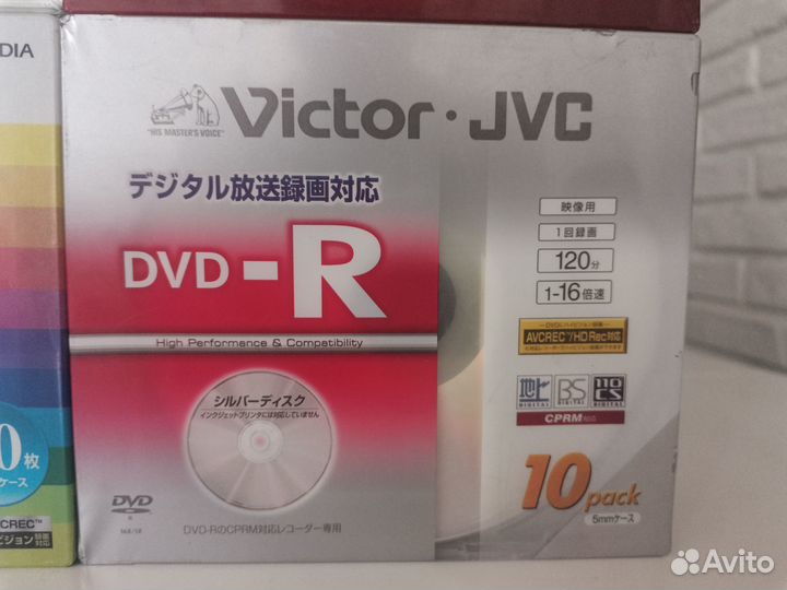 Диски DVD+R DL / DVD-R Sony / Maxell / JVC*Victor