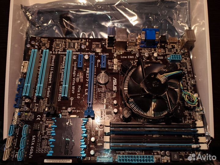 Материнская плата с процессором i7 3770