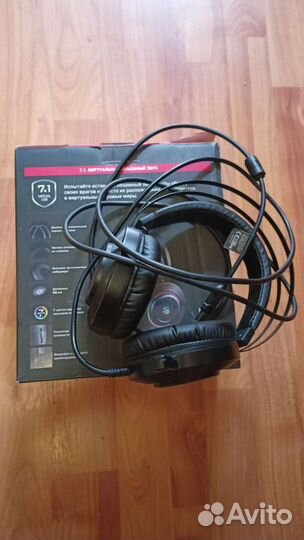 Игровые наушники с микрофоном
