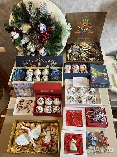 Елочные украшения шары игрушки ручная работа