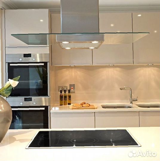 Скинали из стекла для кухни