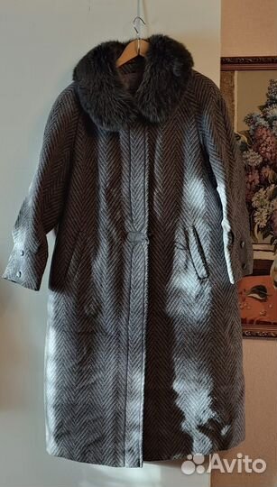 Пальто женское зимнее 56 размер