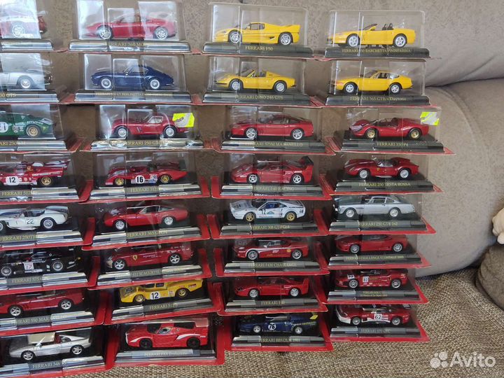 Модели автомобилей 1 43 Ferrari collection ixo