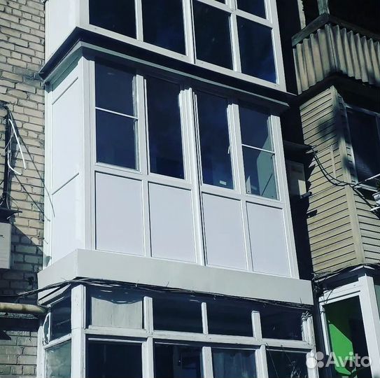 Балконы и лоджии с пластиковыми окнами