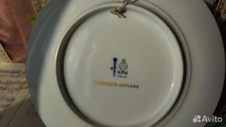 Декоративная тарелка 