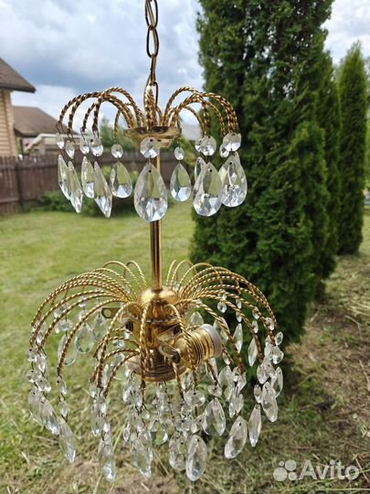 Люстра хрустальная
