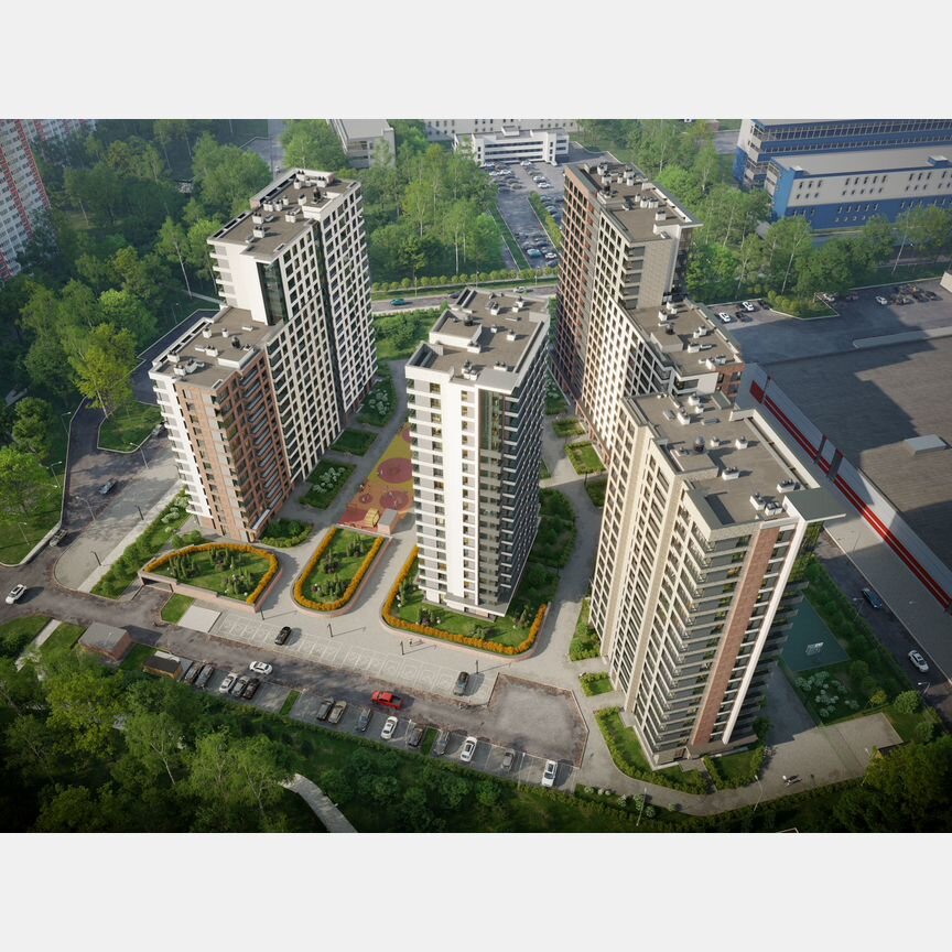 3-к. квартира, 89 м², 4/18 эт.