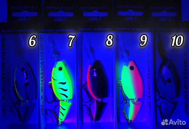 Воблер Rapala Jointed Shad Rap 7