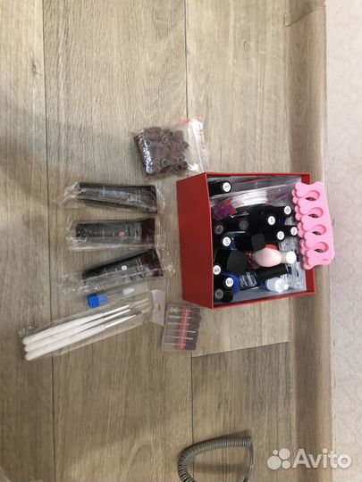 Машинка для маникюра и педикюра + пылесос