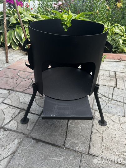 Печка под казан