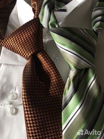 Галстуки мужские новые 2 шт. Kanzler Германия