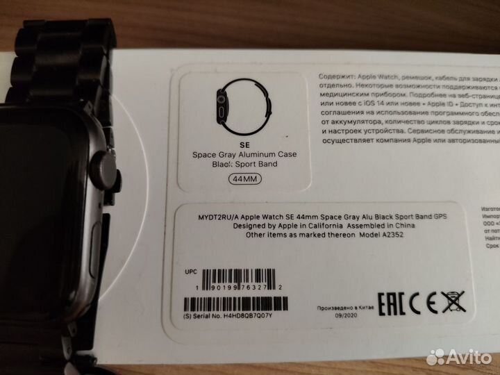 Apple watch SE 44mm оригинал