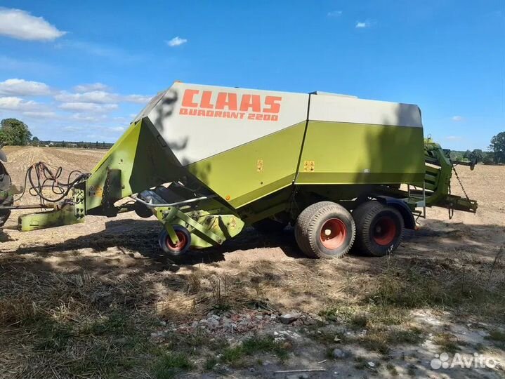Пресс-подборщик Claas Quadrant, 1999