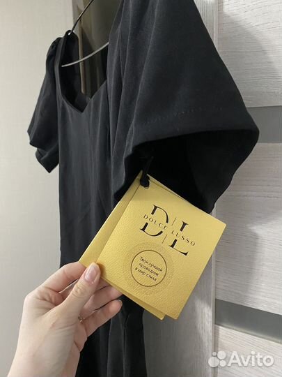 Платье черное