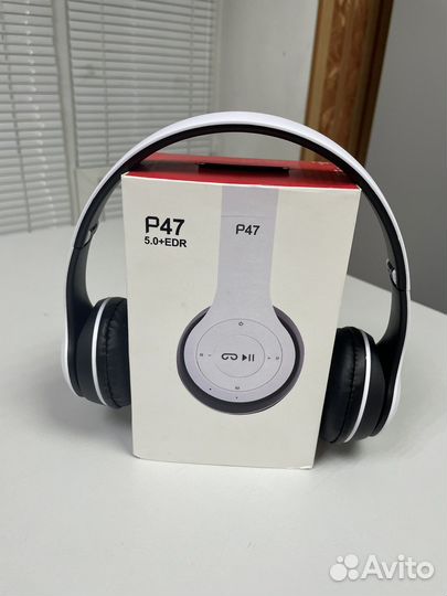 Беспроводные наушники P47 новые