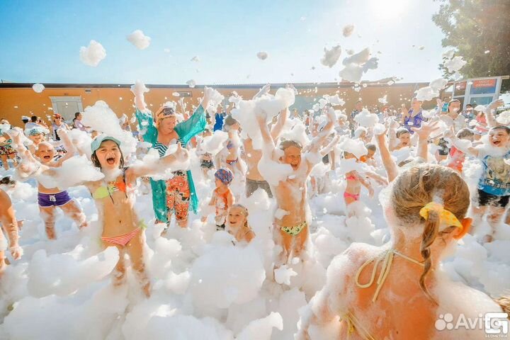Пенное шоу вечеринка