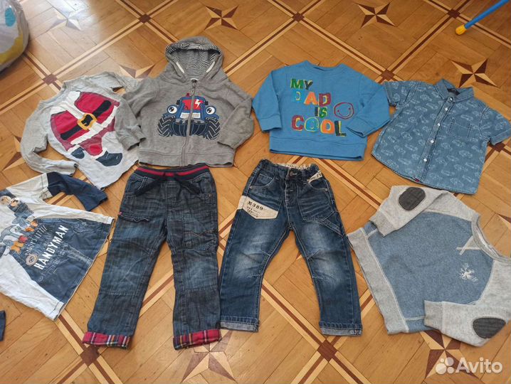 Вещи 98размера, толстовки, джинсы Next, George