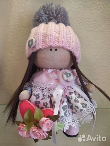 Интерьерная кукла ручной работы