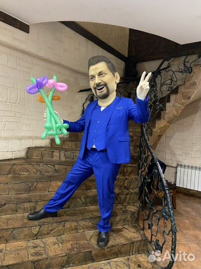 Стас Михайлов ростовая кукла поздравления