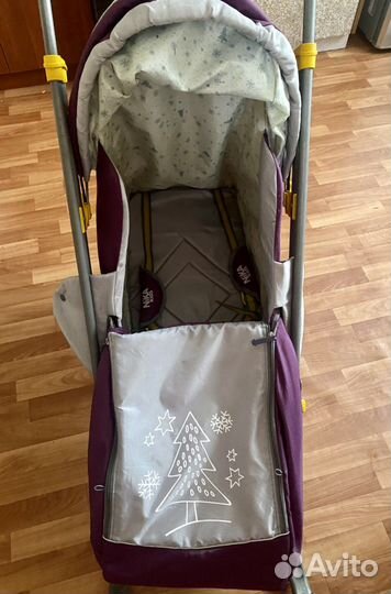 Коляска санки