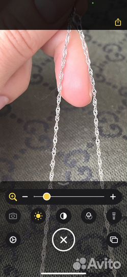 Цепочка серебро Италия