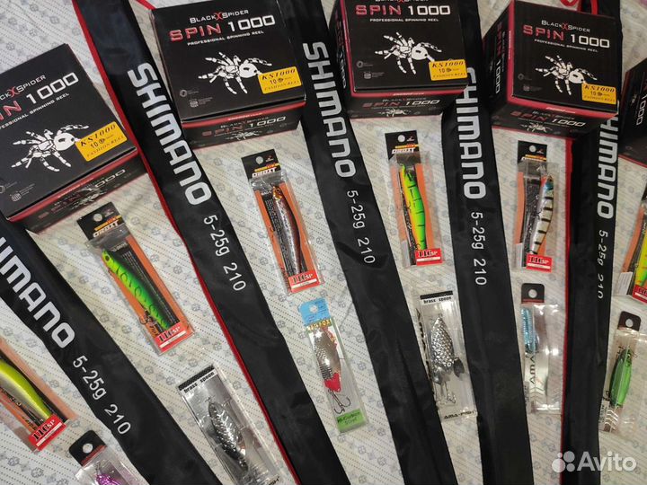 Спиннинг штекерный в сборе